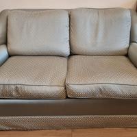 Divano Vintage letto  2 Posti - Damascato verde