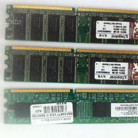DDR1Gb (2 slot da 512 mb ) Kingston +DDR 512MB