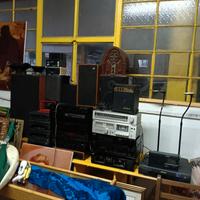 Lotto diversi componenti stereo e varie 