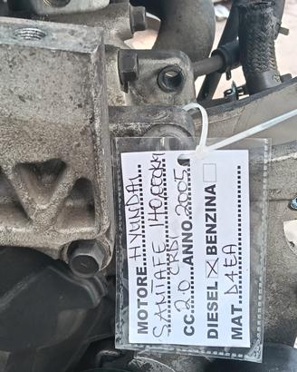 MOTORE HYUNDAI SANTA FE DEL 2005