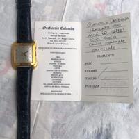 Orologio Delbana laminato oro