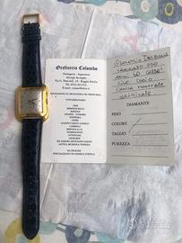 Orologio Delbana laminato oro