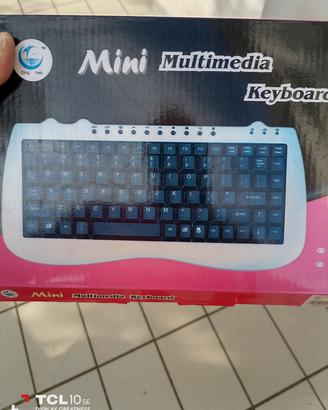 Mini tastiera per Pc con cassa in acciaio