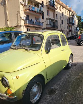 Fiat 500 L anno 1969 libretto e targa originale ma