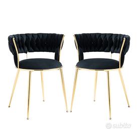 Sedie in velluto
