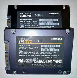 SSD Samsung 1Tb e 500gb