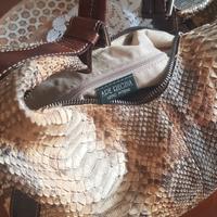 borsa vero pitone.  ape regina