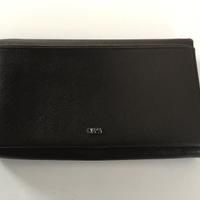 Portafoglio donna Nava color marrone pelle saffia