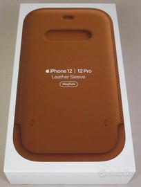 Custodia a tasca in pelle per iPhone 12/12 pro
