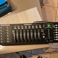 Centralina DMX Mixer controller luci disco dj 192