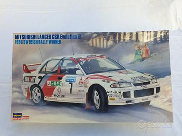 Kit Hasegawa Mitsubischi lancer GSR scala 1/24