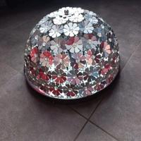 Due lampade in acciaio 