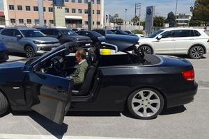 BMW 320d Cabrio E93 (2008) - Tetto rigido - Nera -