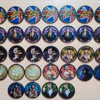 WWF Matchcaps vintage anni '90 – originali Panini