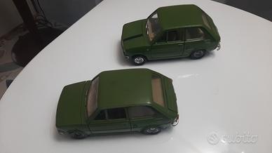 politoys fiat 126  scala 1 24 in coppia