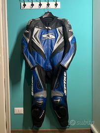 Tuta intera Spyke CYBER 2.0 in pelle di canguro