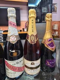 champagne da collezione lotto da 3 bottiglie 