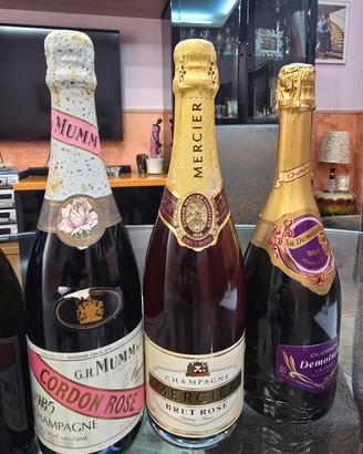 champagne da collezione lotto da 3 bottiglie 
