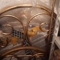 Letto singolo in ottone