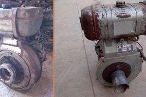 Motore benzina sinistro x falciatrici