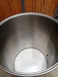 fusto in acciaio inox