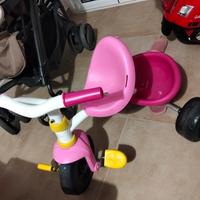 triciclo smoby e unicorno clementoni