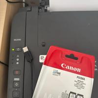 Stampante, cartucce e cavo usb