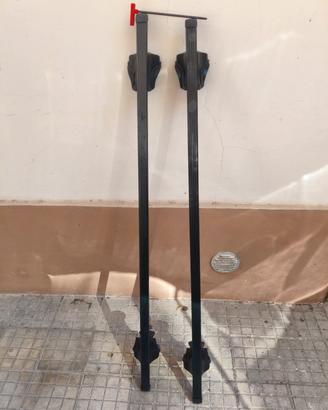 Barre NORAUTO per tetto auto 127 cm regolabili 