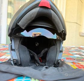 CASCO BMW MOTORRAD SYSTEM 7 EVO CARBON NERO OPACO