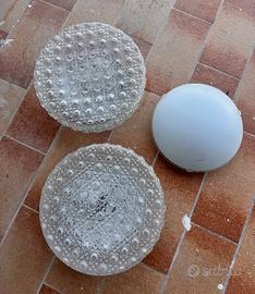 Set di 3 lampade