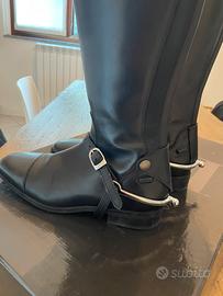 Stivali monta inglese marca DD BOOTS Tg.40m donna