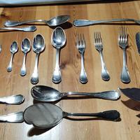 Servizio posate Sambonet argentate per 24 persone