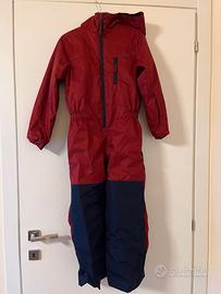 Tuta sci 8 anni, doposci mis. 35, guanti neve