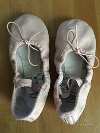 Scarpe danza mezze punte n.30 rosa
