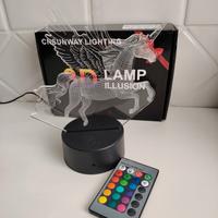3D Lamp Illusion - Lampada da notte