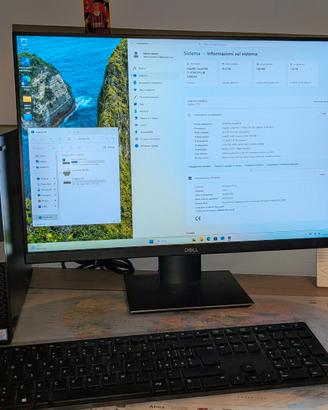 Dell OptiPlex 7070 i7 16ram 256ssd 1tbhdd + monito