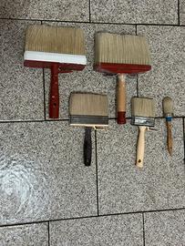 Set di 5 pennelli da pittura professionali varie