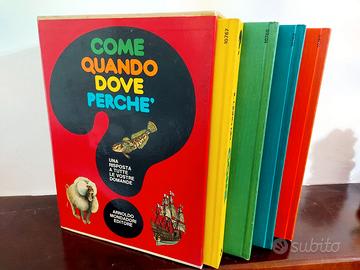 Cofanetto Vintage "Come  Quando Dove Perché" 