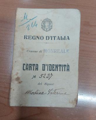 Antica Carta di Identità