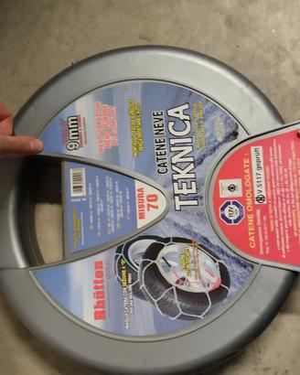 RHUTTEN 281044 TEKNICA CATENE DA NEVE ROMBO 9 MM M