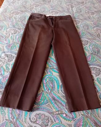 Pantalone classico vintage anni 90 marrone