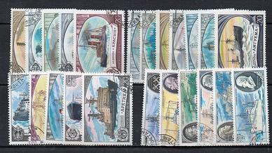RUSSIA URSS 1976/79 Serie complete Navi e Aerei