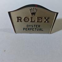targhetta Rolex piccola 