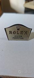 targhetta Rolex piccola 