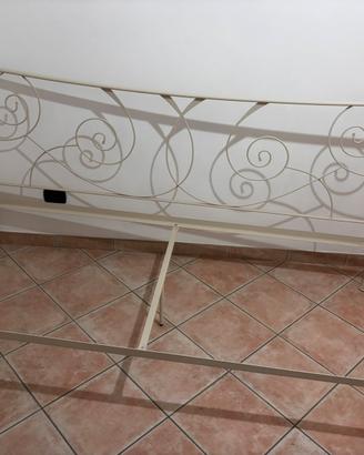 Letto/divano in ferro battuto