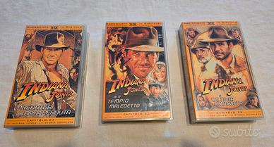 Trilogia Indiana Jones VHS 