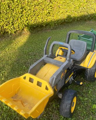  Scavatore peg Perego con rimorchio 