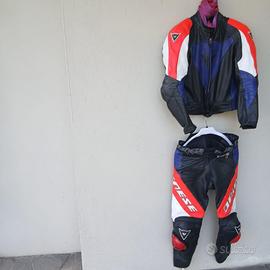 Tuta moto Dainese in pelle tg 46