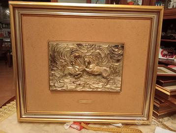 Quadro Ottaviani il Preludio in argento