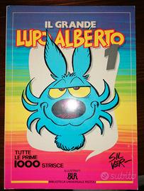 Libro fumetti "il grande lupo Alberto" 